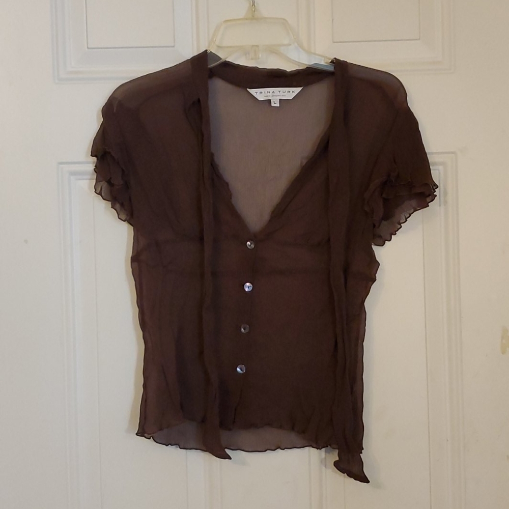 *** Trina Turk blouse
